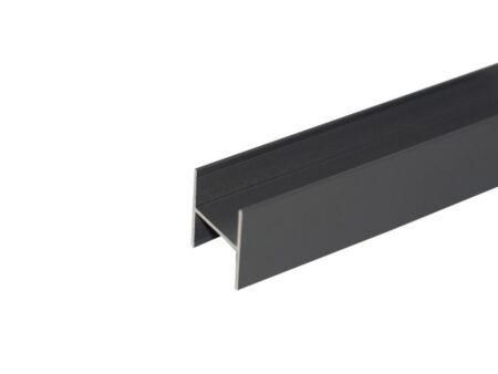 944.07.103 ADoor U 18 profil intermediar Negru 2.9m