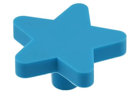 Buton UM STAR NB stea albastu cauciuc