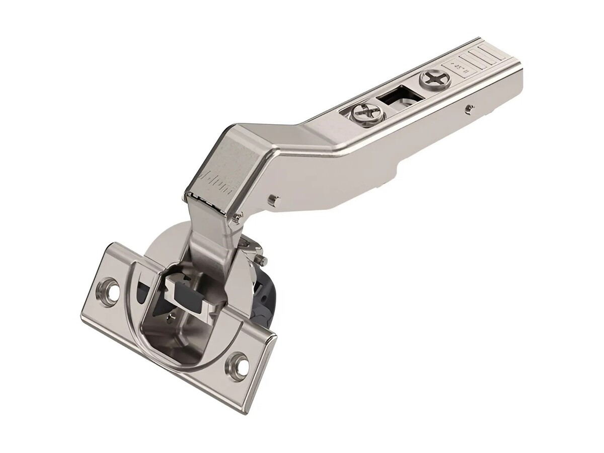 CLIP top BLUMOTION Balama de unghi 45° II aplicata Oala suruburi CLIP top BLUMOTION Balama de unghi 45° II aplicata Oala suruburi