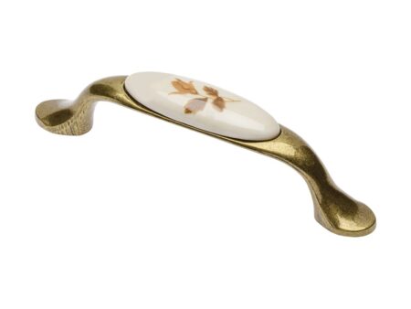 Maner UP WP0728 PB portelan alama antichizata floare maro