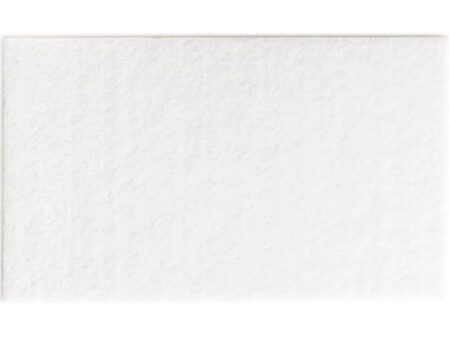 Pasla dreptunghiular cu adeziv 100x165 mm alb KW8100165