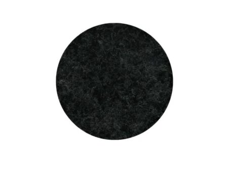 Pasla rotund cu adeziv o15 mm negru KC6153