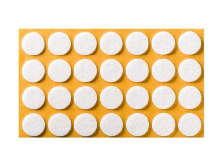 Pasla rotund cu adeziv o20 mm alb KW6203 x