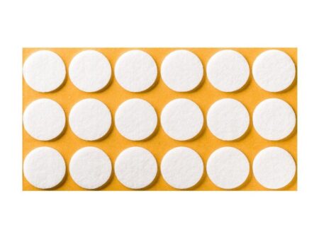 Pasla rotund cu adeziv o25 mm alb KW6253 x