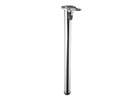 Picior masa rabatabila rotund o50 710 mm inox NM F50710 06