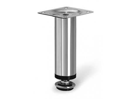 Picior rotund o30 150 mm crom NM BD 150 01