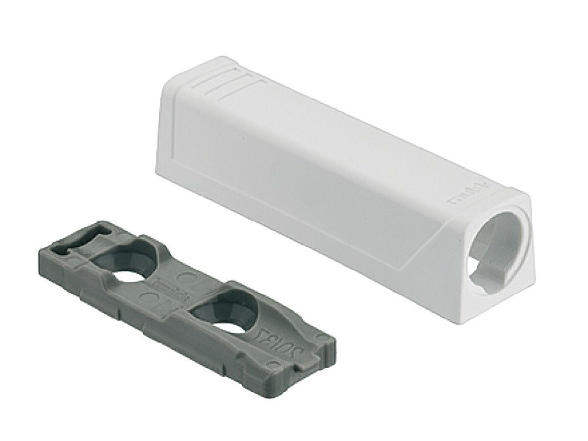 Placuta de adaptare TIP ON pentru usi Versiune scurta Suruburi Alb Placuta de adaptare TIP ON pentru usi Versiune scurta Suruburi Alb