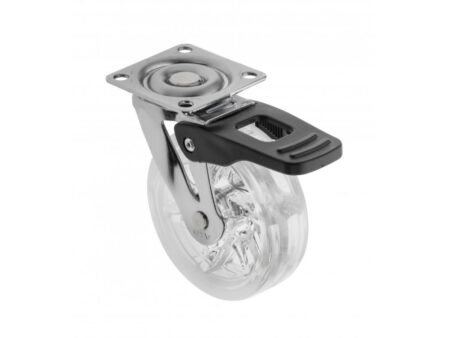 Rotila silicon o75 cu frana KM BH75MM 00