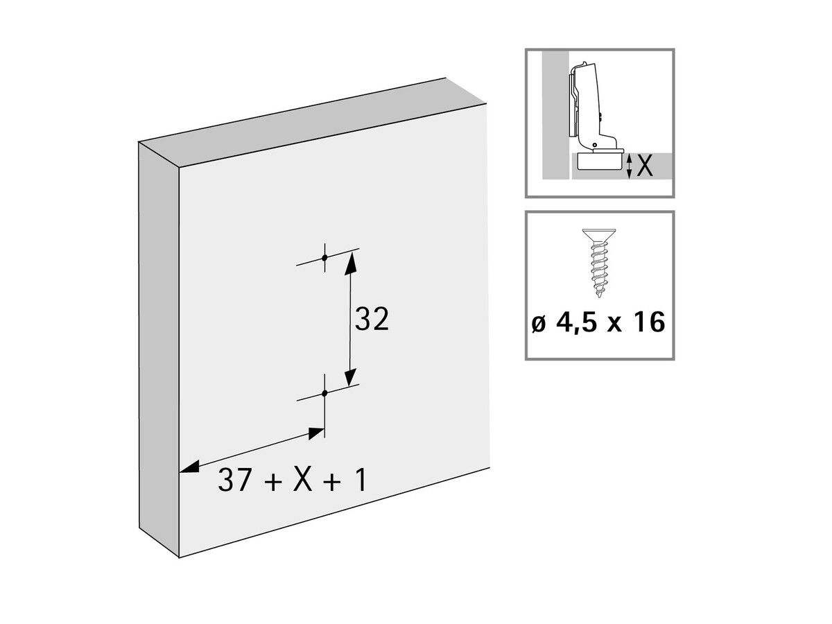 Sensys placuta montaj 3.0 mm 9071577 X1 Sensys placuta montaj 3.0 mm 9071577 X1