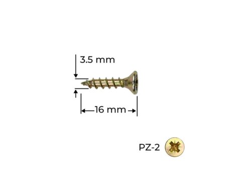 Surub Reisser 3.5 x 16 100 buc