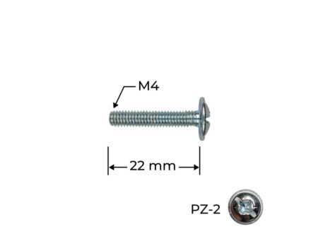 Surub Reisser Metric M4 x 22mm 100 buc