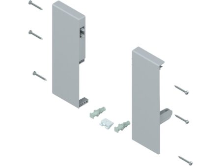 TANDEMBOX Suporturi de front inaltime C pentru extragere interioara cu 1x lonjeron dreaptastanga pentru TANDEMBOX antaro Gri