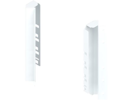 TANDEMBOX Suporturi pentru spate de lemn Inaltime D 224 mm dreaptastanga Alb