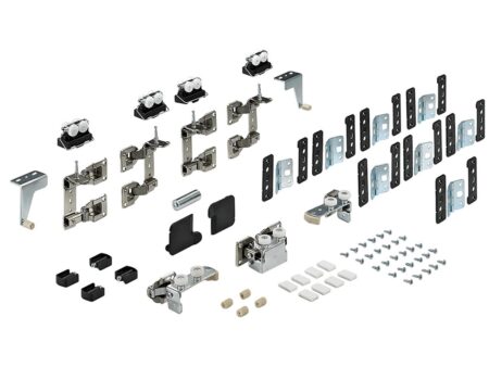 Wing 77 set II. accesorii pentru 1 usa cu 4 panouri inchidere prin glisare pliere 70987