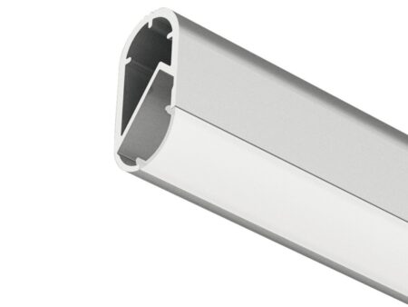 833.72.980 Bara de haine Hafele Loox Aluminiu 1