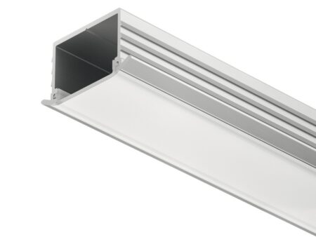 833.72.984 Profil Hafele Loox pentru incastrare Adancime 11 mm Aluminiu