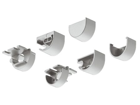 833.74.877 Set capace pentru profil de sertar 5 seturi de 6 bucati