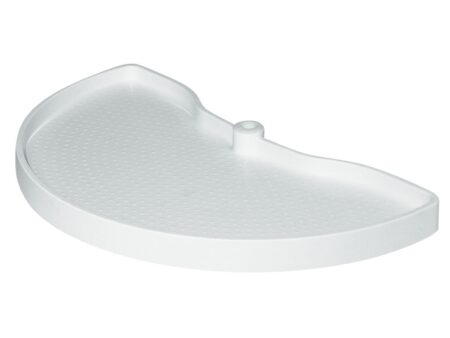 541.54.728 Polita rotativa EcoTray semirotunda sistem de colt semiluna Alb 1