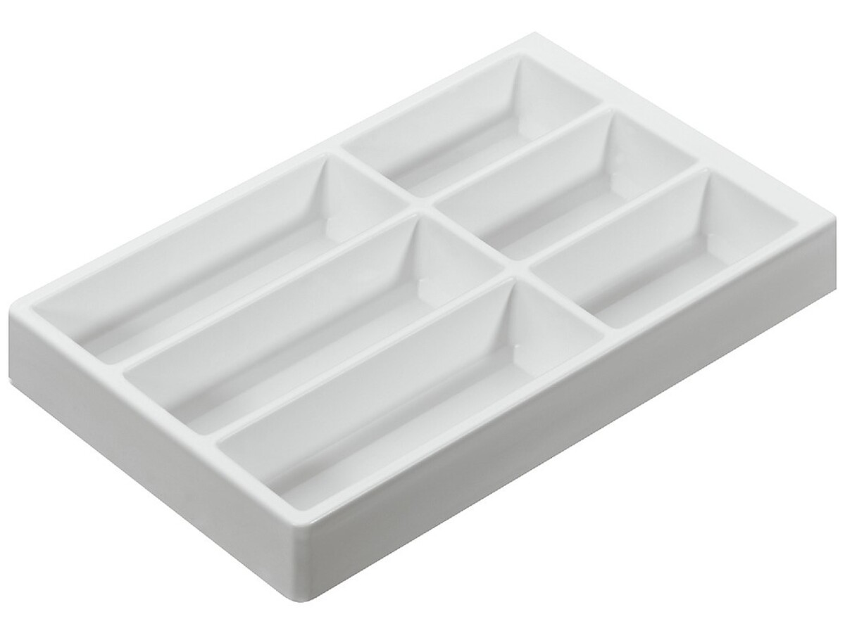 553.63.703 Sistem de compartimentare sertare pentru tacamuri universal Alb 1 553.63.703 Sistem de compartimentare sertare pentru tacamuri universal Alb 1