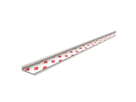 564.53.598 Profil aluminiu inchidere pentru panouri AluSplash semirotund 4100 mm Anodizat