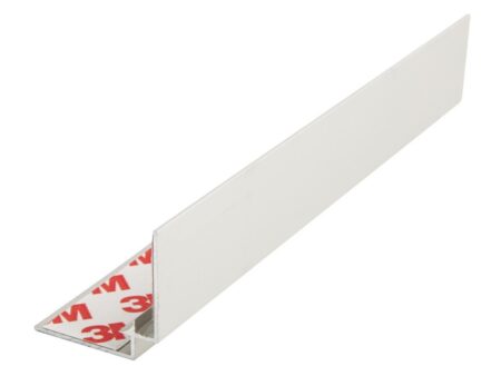 564.59.993 Profil aluminiu pentru panouri AluSplash unghi de 90° inchis 800 mm 1