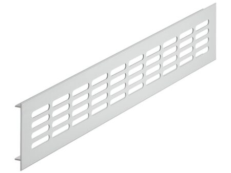 575.20.922 Grila de aerisire patrata bara cu striatii cu fante 300x80 mm Argintiu 1