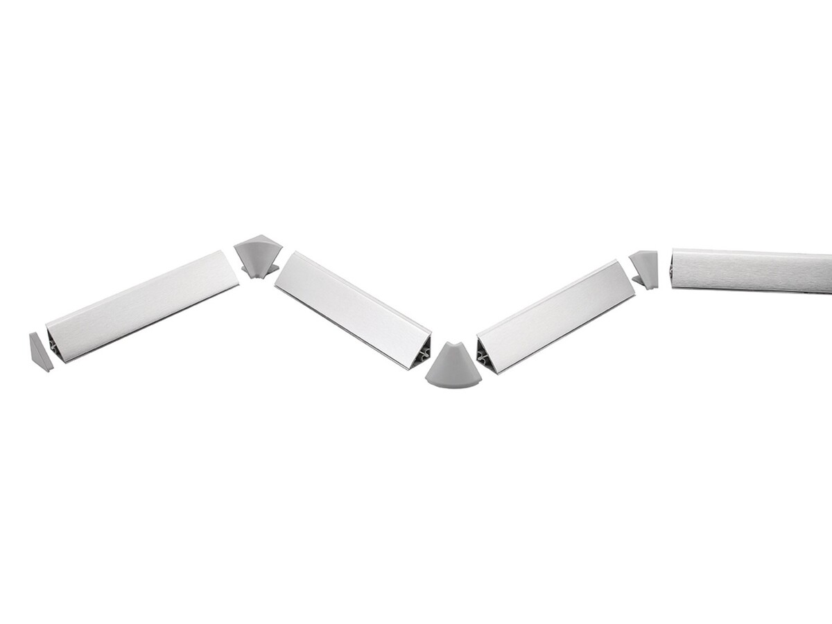 712.81.997 Set accesorii fixare profil antistrop 30x30 mm Gri 2 712.81.997 Set accesorii fixare profil antistrop 30x30 mm Gri 2